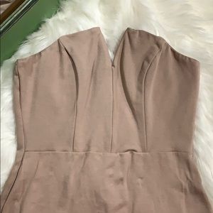 Nude dress
